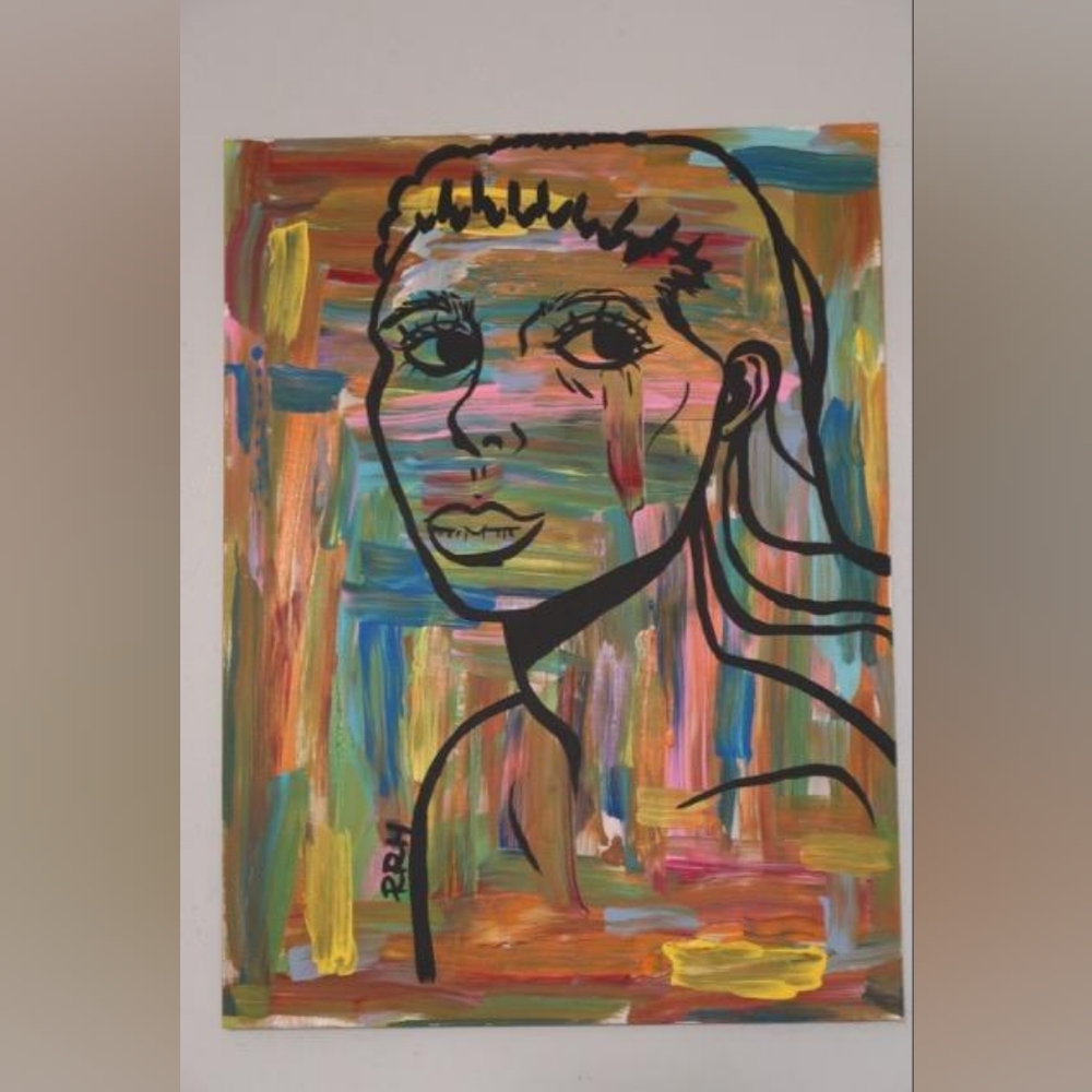 Original Acrylic painting on 8x10 canvas